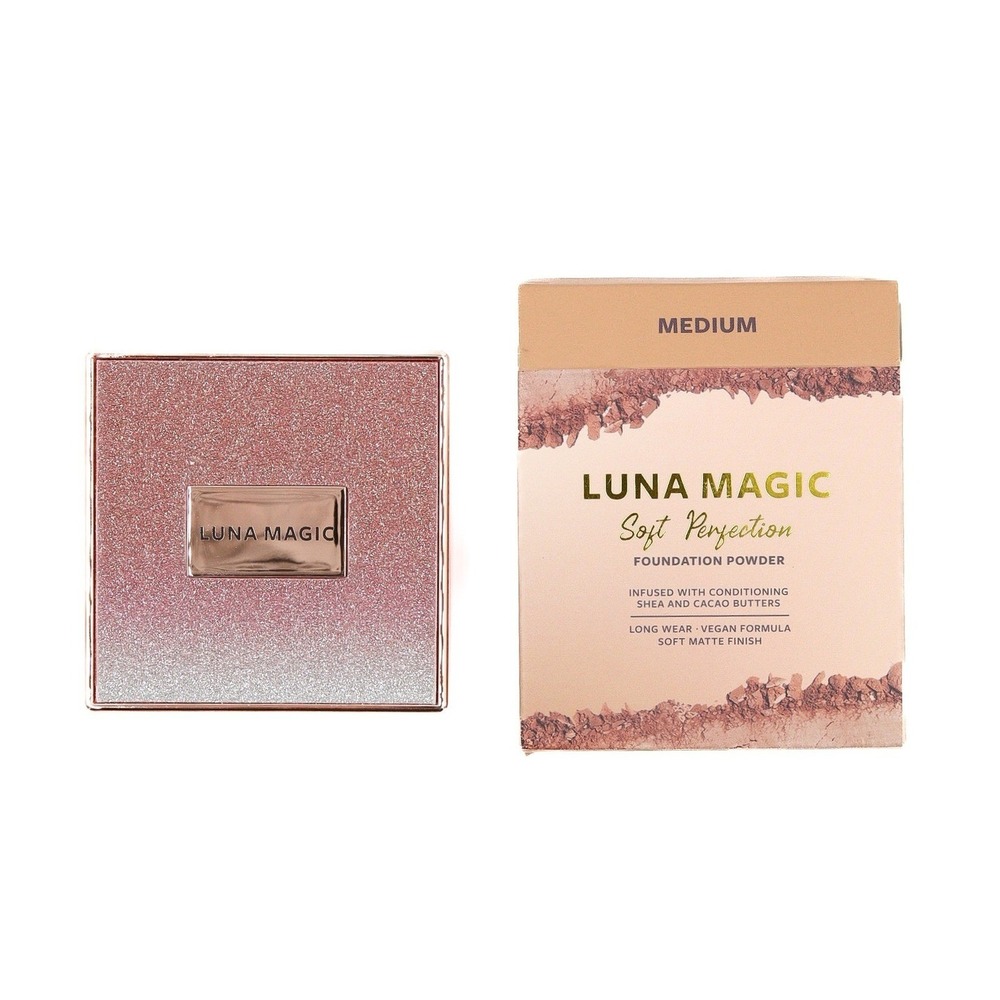 Luna Magic - Soft Perfection Foundation Powder - Medium - 6 g